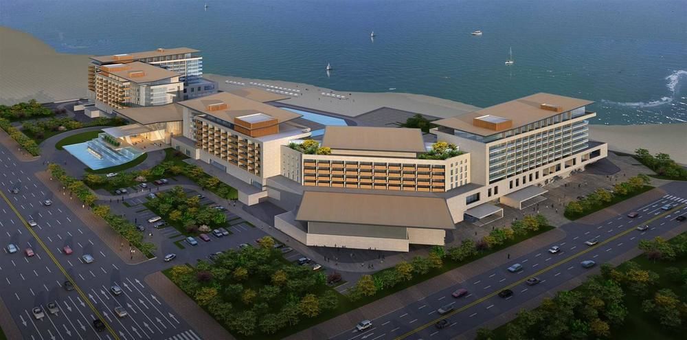 Le Meridien Qingdao West Coast Exteriér fotografie